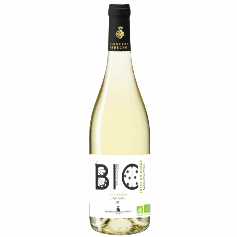 Côtes du Rhône AOP -Effet papillon Blanc